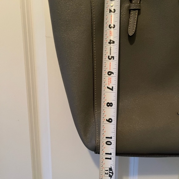 Coach Charcoal Leather Tote